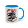 Tasse Pompier Humour – J’Peux Pas La Caserne M’Attend – Mug Cadeau Pompier Original Caserne Pompiers 325ml