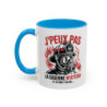Tasse Pompier Humour – J’Peux Pas La Caserne M’Attend – Mug Cadeau Pompier Original Caserne Pompiers 325ml