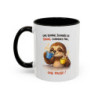 Tasse Humour Travail Pause Café – Mug Paresseux Drôle Cadeau Collègue Bureau Homme Femme