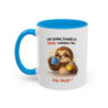 Tasse Humour Travail Pause Café – Mug Paresseux Drôle Cadeau Collègue Bureau Homme Femme
