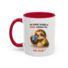 Tasse Humour Travail Pause Café – Mug Paresseux Drôle Cadeau Collègue Bureau Homme Femme