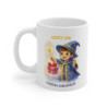 Mug Magicien Enfant – “Voici un Cadeau Enchanté” – Tasse Magie Cadeau Enfant Fantaisie 325ml