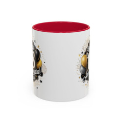 Mug Joyeux 18 Ans – Tasse Anniversaire 18 Ans Cadeau Original Homme Femme Noir Bleu Rouge 325ml