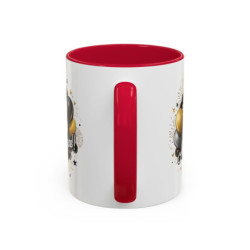 Mug Joyeux 18 Ans – Tasse Anniversaire 18 Ans Cadeau Original Homme Femme Noir Bleu Rouge 325ml