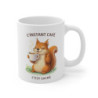 Mug Café Humoristique – “L’Instant Café C’est Sacré” – Tasse Écureuil Mignon 325ml