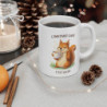 Mug Café Humoristique – “L’Instant Café C’est Sacré” – Tasse Écureuil Mignon 325ml