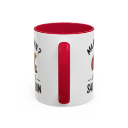 Mug Ma Passion C’est le Saucisson – Tasse Humour Apéro Cadeau Homme Collègue Amateur de Saucisson