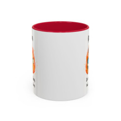 Mug Ça Va Je Vais Bien Tout Va Bien – Tasse Humour Canard Cadeau Collègue Travail Humour Noir Bleu Rouge 325ml