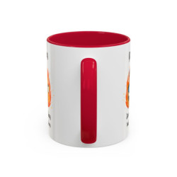 Mug Ça Va Je Vais Bien Tout Va Bien – Tasse Humour Canard Cadeau Collègue Travail Humour Noir Bleu Rouge 325ml