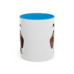 Mug Teckel Personnalisable – Tasse Chien Cartoon Mignon Idée Cadeau Amoureux des Chiens