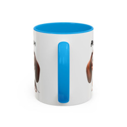 Mug Teckel Personnalisable – Tasse Chien Cartoon Mignon Idée Cadeau Amoureux des Chiens