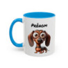 Mug Teckel Personnalisable – Tasse Chien Cartoon Mignon Idée Cadeau Amoureux des Chiens