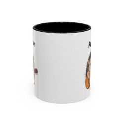 Mug Hérisson Guitariste Personnalisable – Tasse Hérisson Musique Mignonne Idée Cadeau Musicien