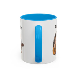Mug Hérisson Guitariste Personnalisable – Tasse Hérisson Musique Mignonne Idée Cadeau Musicien