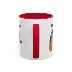 Mug Hérisson Guitariste Personnalisable – Tasse Hérisson Musique Mignonne Idée Cadeau Musicien
