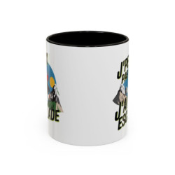 Mug Escalade Humour – Tasse J’Peux Pas J’Ai Escalade Cadeau Grimpeur Alpinisme Noir Bleu Rouge 325ml