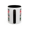 Mug Supporter du Maroc – Tasse Humour Fan Maroc Cadeau Supporter Football Maroc Noir Bleu Rouge 325ml