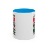 Mug Supporter du Maroc – Tasse Humour Fan Maroc Cadeau Supporter Football Maroc Noir Bleu Rouge 325ml