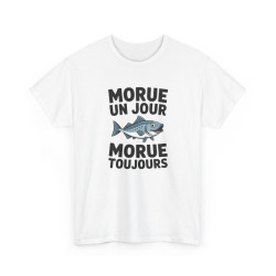 T-shirt Humour “Morue un...