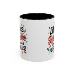 Mug Libérée Retraitée – Tasse Retraite Humour Cadeau Femme Retraitée Collègue Idée Cadeau Départ