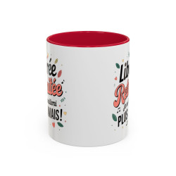 Mug Libérée Retraitée – Tasse Retraite Humour Cadeau Femme Retraitée Collègue Idée Cadeau Départ