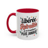 Mug Libérée Retraitée – Tasse Retraite Humour Cadeau Femme Retraitée Collègue Idée Cadeau Départ