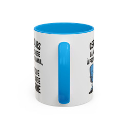 Mug Humour Bureau  À Propos De Mon Travail Tasse Drôle Travail Collègue Cadeau