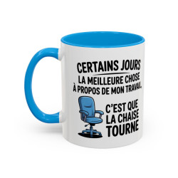 Mug Humour Bureau  À Propos De Mon Travail Tasse Drôle Travail Collègue Cadeau