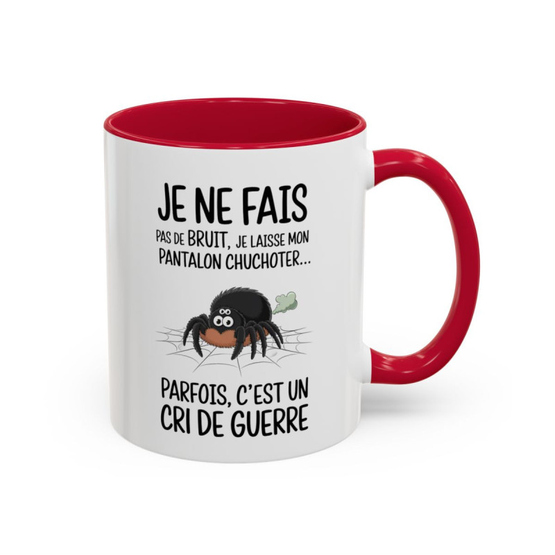 Mug Humour Je Ne Fais Pas De Bruit Je Laisse Mon Pantalon Chuchoter – Tasse Blague Humour Cadeau