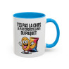 Mug Humour Chips Snack Drôle – Tasse Cadeau Gourmand Apéro Fun Noir Bleu Rouge