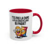 Mug Humour Chips Snack Drôle – Tasse Cadeau Gourmand Apéro Fun Noir Bleu Rouge