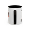 Mug Football Personnalisable Fille – Tasse Joueur Soccer Cadeau Enfant Noir Bleu Rouge
