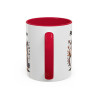 Mug Personnalisable Prénom Chouette Café – Tasse Humour Amoureux Du Café Noir Bleu Rouge