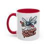 Mug Humour Moustique Zanzara Pistola – Tasse Drôle Insecte Fun Noir Bleu Rouge