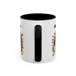 Mug Grenouille Café Personnalisable – Tasse Humoristique Noir Bleu Rouge Idée Cadeau Originale