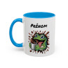 Mug Grenouille Café Personnalisable – Tasse Humoristique Noir Bleu Rouge Idée Cadeau Originale