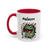 Mug Grenouille Café Personnalisable – Tasse Humoristique Noir Bleu Rouge Idée Cadeau Originale