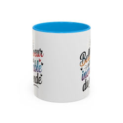 Mug Ma Belle-Soeur Est La Plus Incroyable Du Monde – Tasse Cadeau Belle-Soeur Noir Bleu Rouge