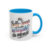 Mug Ma Belle-Soeur Est La Plus Incroyable Du Monde – Tasse Cadeau Belle-Soeur Noir Bleu Rouge