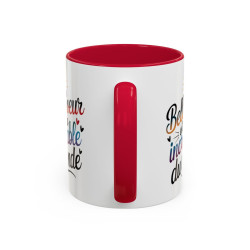 Mug Ma Belle-Soeur Est La Plus Incroyable Du Monde – Tasse Cadeau Belle-Soeur Noir Bleu Rouge