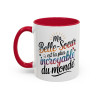 Mug Ma Belle-Soeur Est La Plus Incroyable Du Monde – Tasse Cadeau Belle-Soeur Noir Bleu Rouge