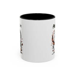 Mug Pingouin Café Personnalisable – Tasse Humoristique Noir Bleu Rouge Idée Cadeau Originale
