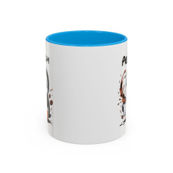 Mug Pingouin Café Personnalisable – Tasse Humoristique Noir Bleu Rouge Idée Cadeau Originale