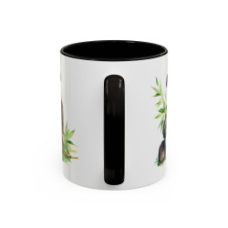Tasse Panda Bambou – Mug Animal Nature – Cadeau Amoureux des Pandas – Céramique 325ml
