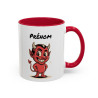 Tasse Petit Diable Personnalisable – Mug Diablotin Humour – Cadeau Drôle Original – Céramique 325ml
