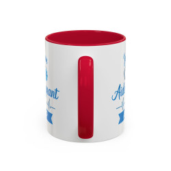 Tasse Aide-Soignant AU TOP – Mug Métier Infirmier Santé – Cadeau Collègue Hôpital – Céramique 325ml