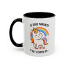 Tasse Licorne Humoristique – Mug « Je suis parfaite » – Cadeau Fille Original – Céramique 325ml