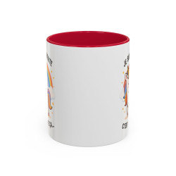 Tasse Licorne Humoristique – Mug « Je suis parfaite » – Cadeau Fille Original – Céramique 325ml