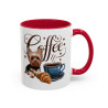 Tasse Chien Yorkshire Café – Mug Amoureux des Chiens – Cadeau Original – Céramique 325ml