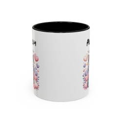 Tasse Chaton Personnalisable – Mug Chat Kawaii Cœurs – Cadeau Amoureux des Chats – Céramique 325ml